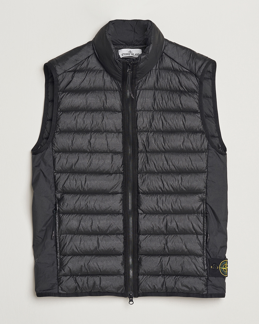 Herren | Jacken | Stone Island | Nylon Down Vest Black