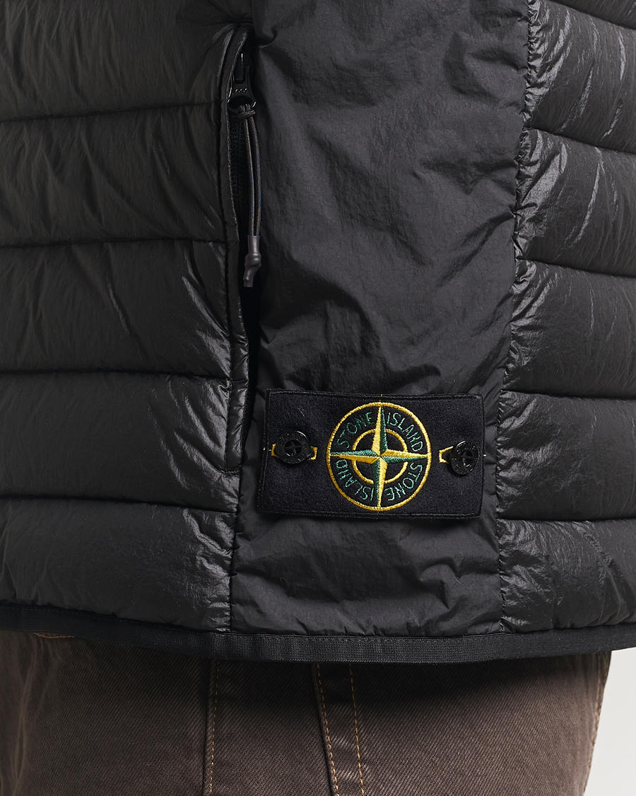 Herren | Jacken | Stone Island | Nylon Down Vest Black