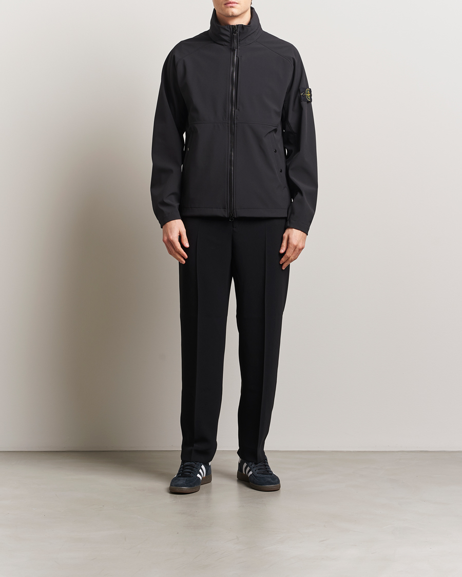 Herren | Jacken | Stone Island | Soft Shell Jacket Black