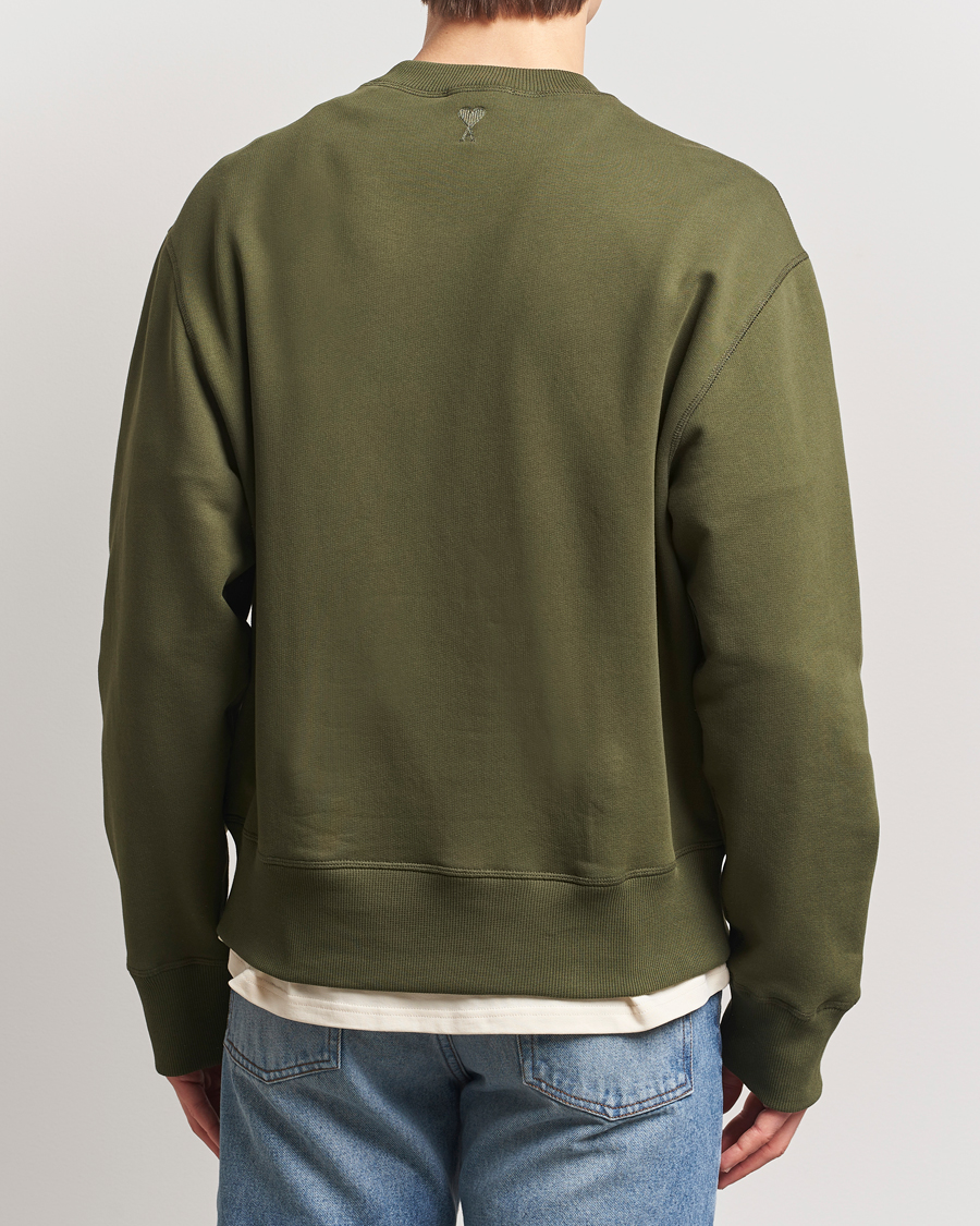 Herren | Pullover | AMI | Logo Sweatshirt Loden