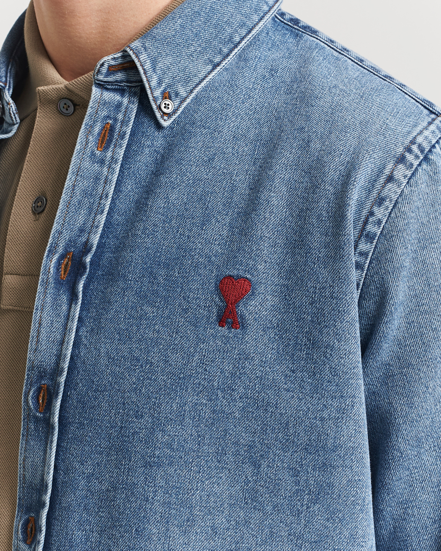 Herren | Hemden | AMI | ADC Jeans Shirt Used Blue