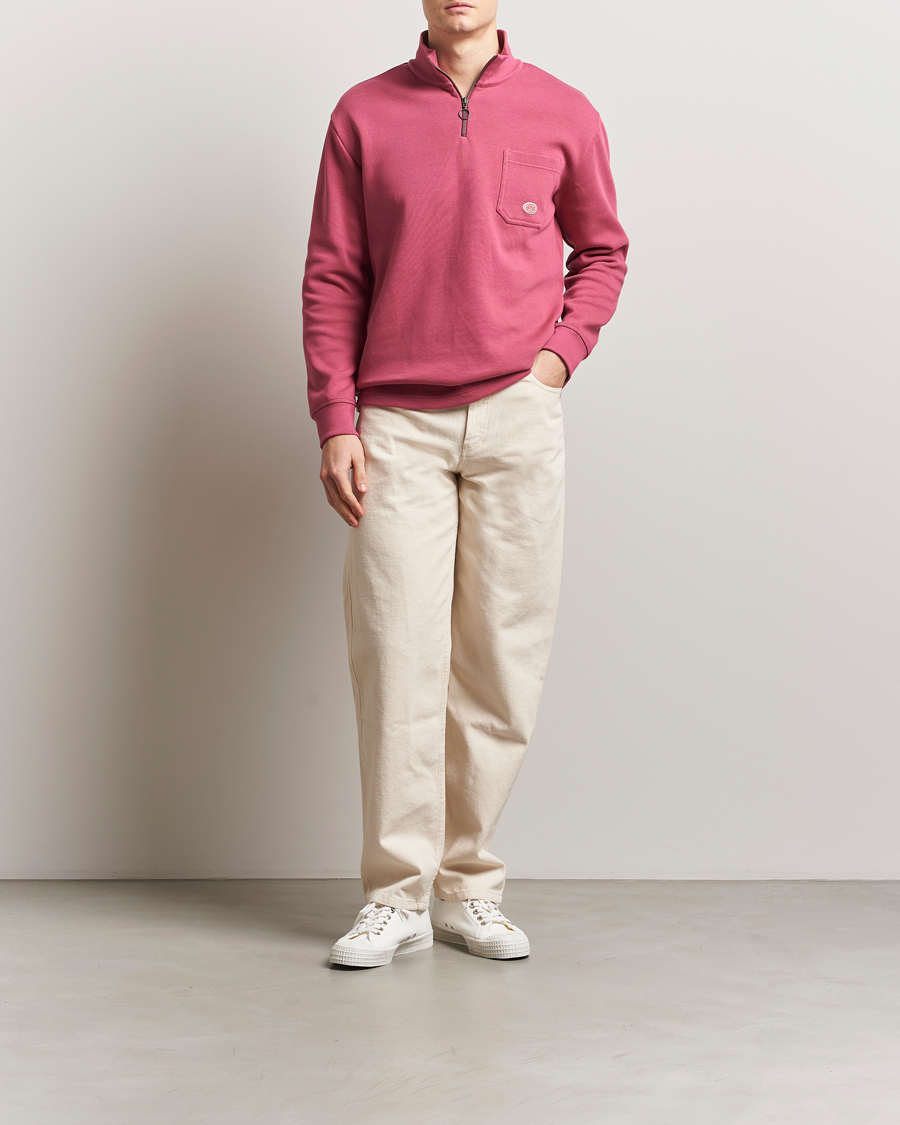 Herren | Pullover | Armor-lux | Camionneur Cotton Half Zip Sweater Malaga