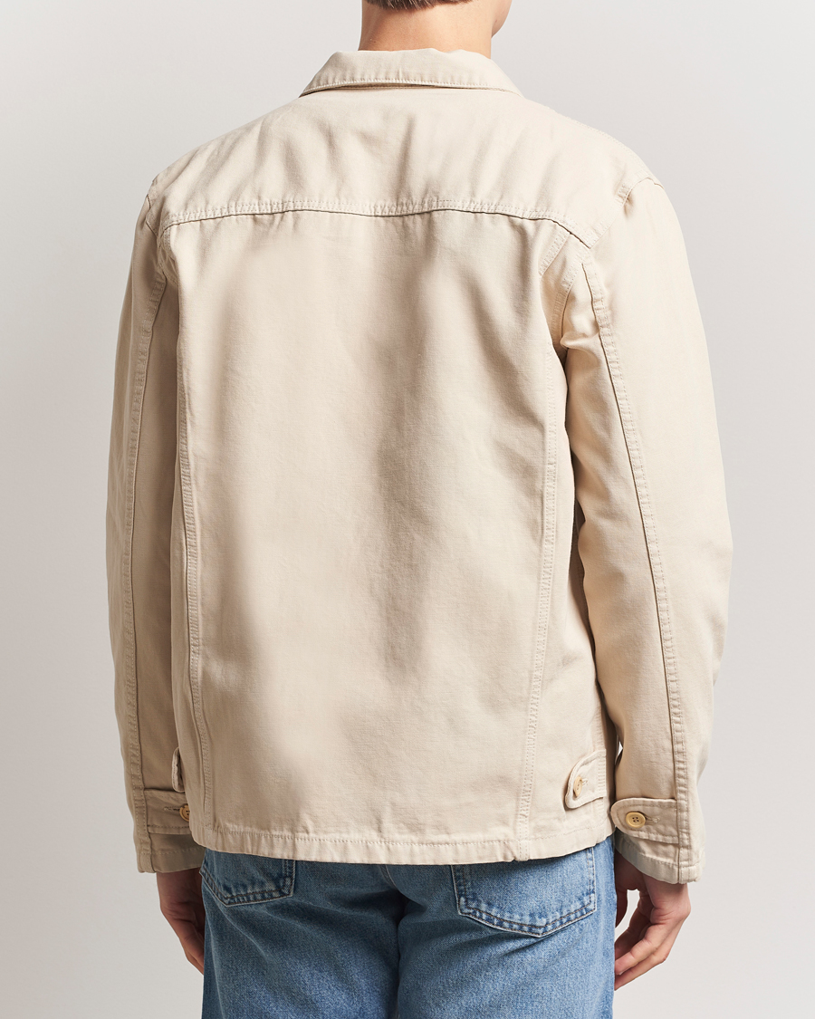 Herren | Hemden | Armor-lux | Veste Pecheur Heritage Overshirt Oyster Clair