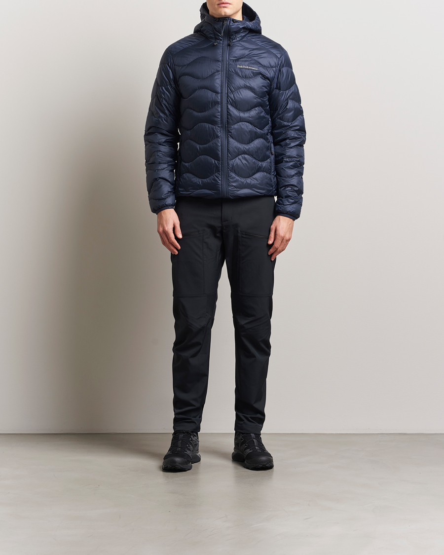 Herren | Jacken | Peak Performance | Helium Down Hooded Jacket Blue Shadow