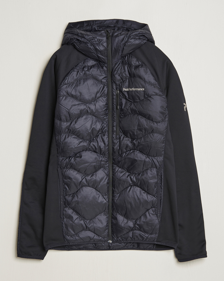 Herren | Jacken | Peak Performance | Helium Down Hooded Hybrid Jacket Black