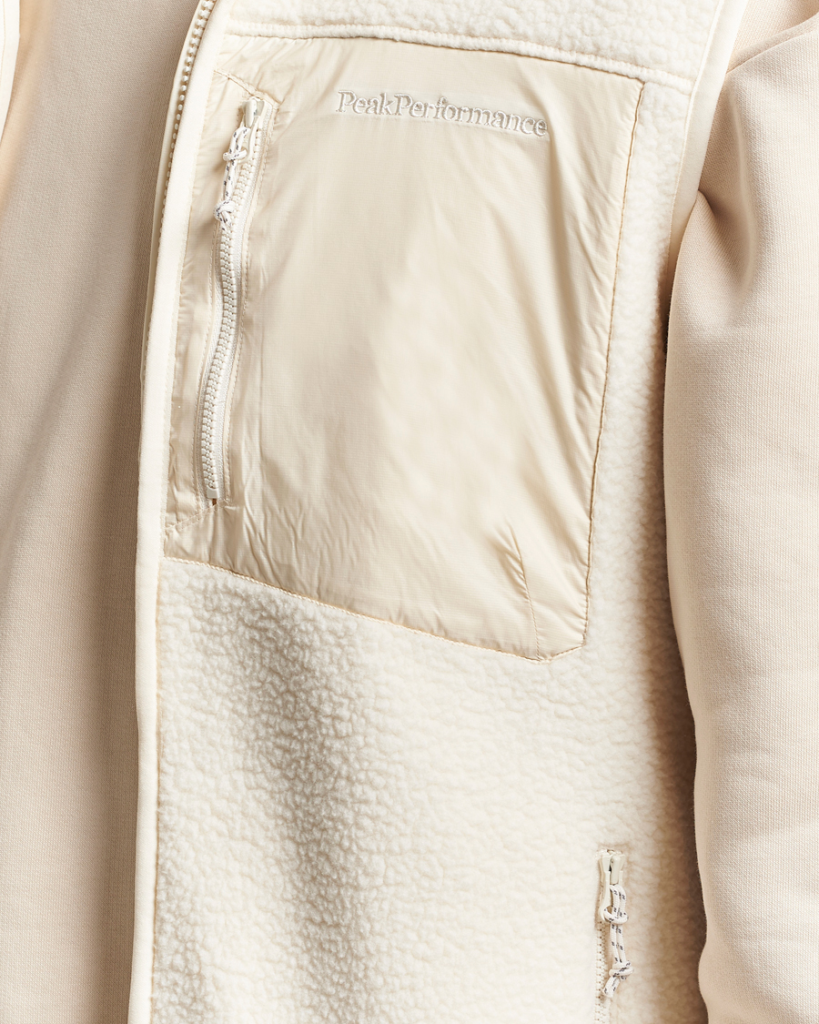 Herren | Pullover | Peak Performance | Pile Vest Vintage White