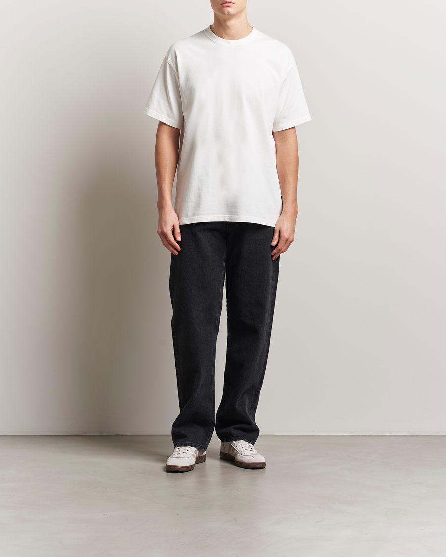 Herren | T-Shirts | Peak Performance | Heavy Cotton Crew Neck T-Shirt Off White
