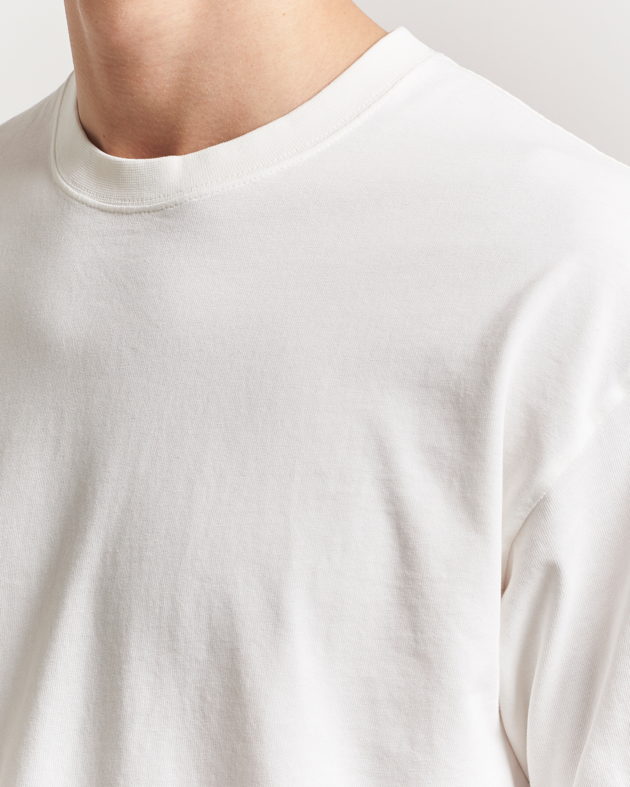 Herren | T-Shirts | Peak Performance | Heavy Cotton Crew Neck T-Shirt Off White