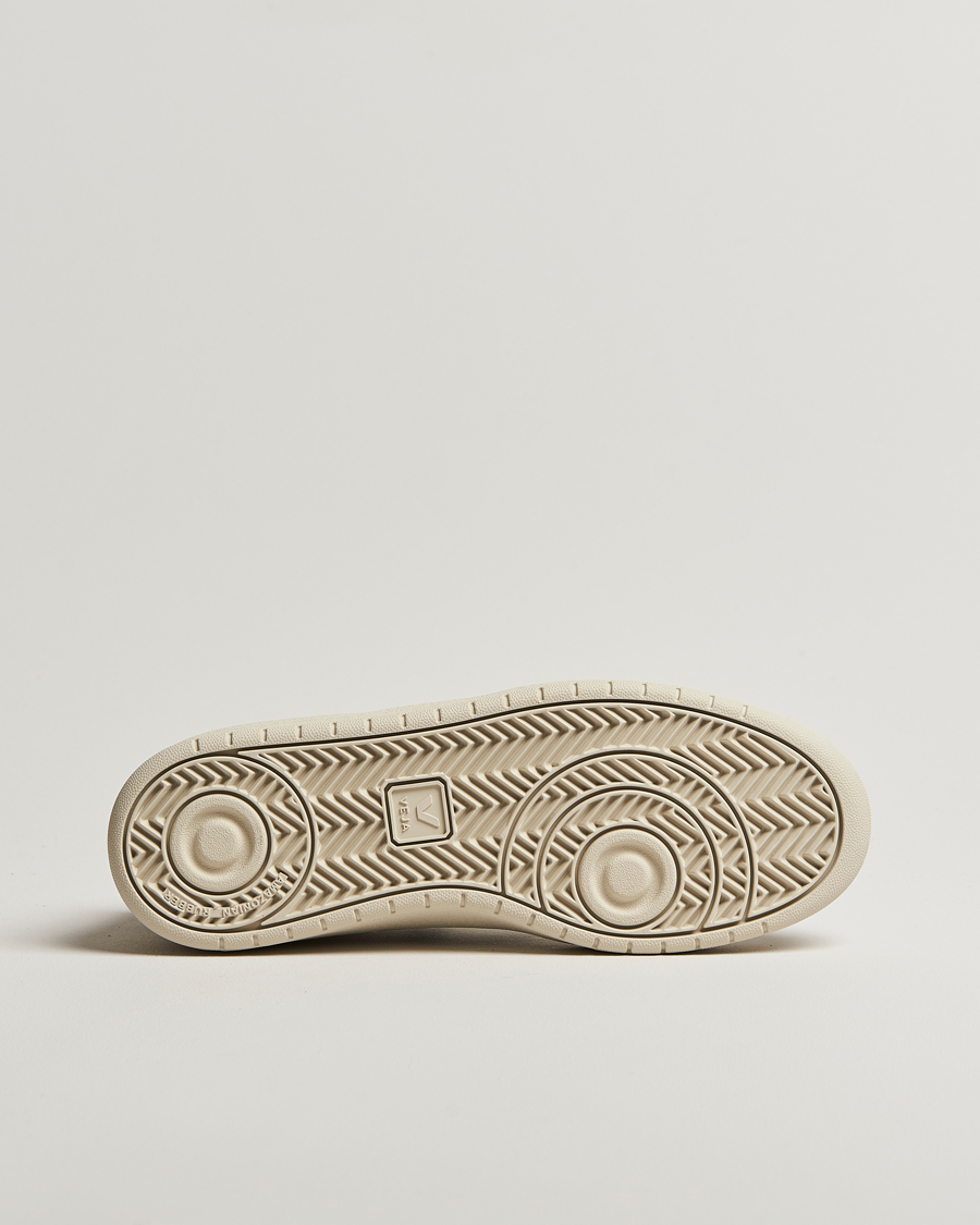 Herren | Veja V-90 Mesh Sneaker White/Khaki | Veja | V-90 Mesh Sneaker White/Khaki