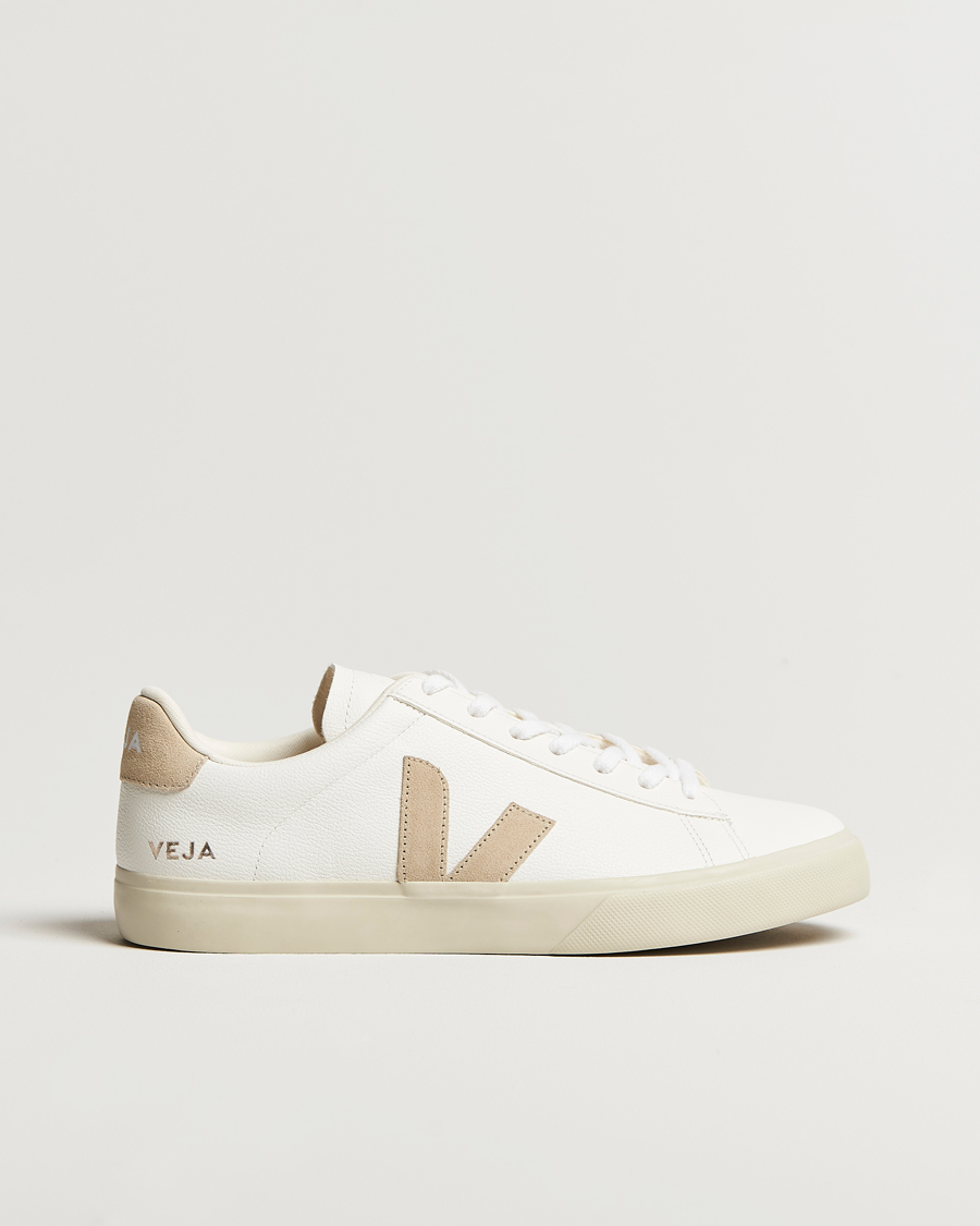 Herren | Veja Campo Sneaker White/Almond | Veja | Campo Sneaker White/Almond
