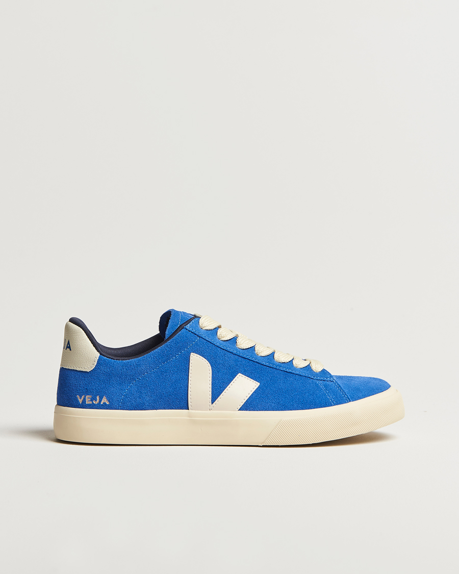 Herren | Veja Campo Bold Suede Sneaker Indigo Pierre | Veja | Campo Bold Suede Sneaker Indigo Pierre
