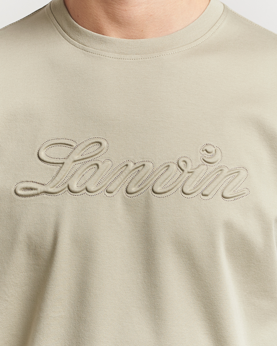 Herren | T-Shirts | Lanvin | Debossed Script T-Shirt Lin