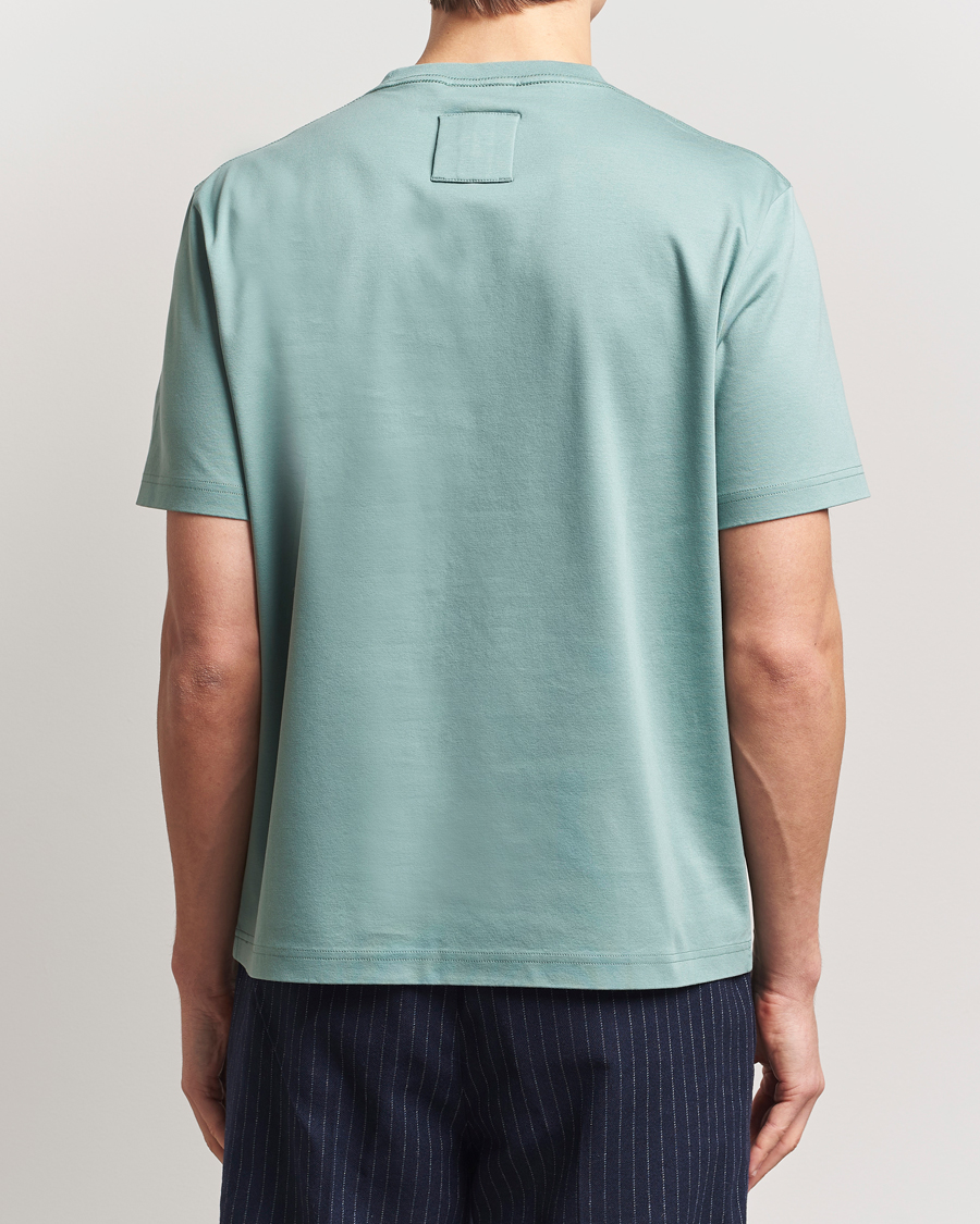 Herren | T-Shirts | Lanvin | Printed T-Shirt Sage Green
