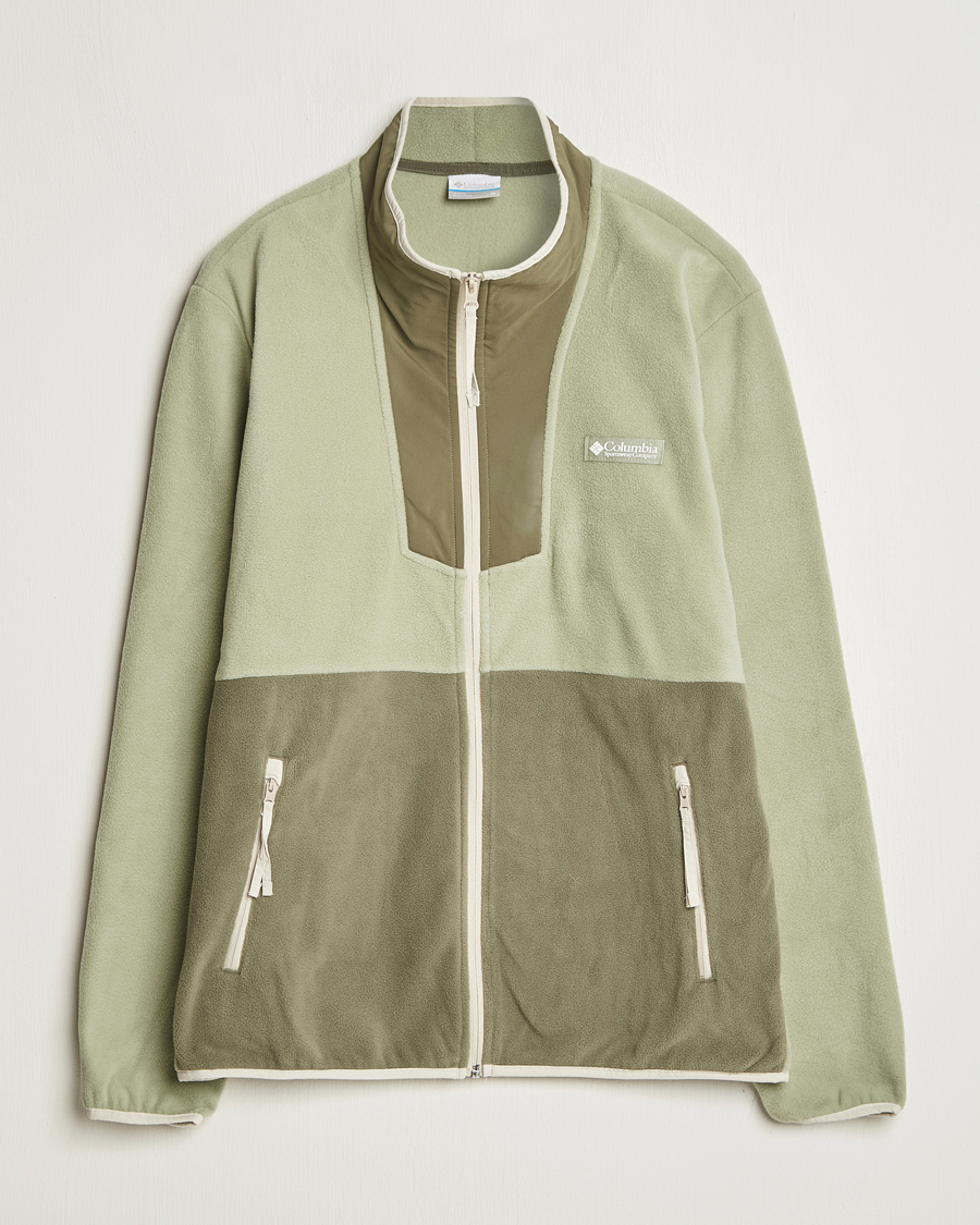 Herren | Pullover | Columbia | Sequoia Grove Full Zip Fleece Stone Green