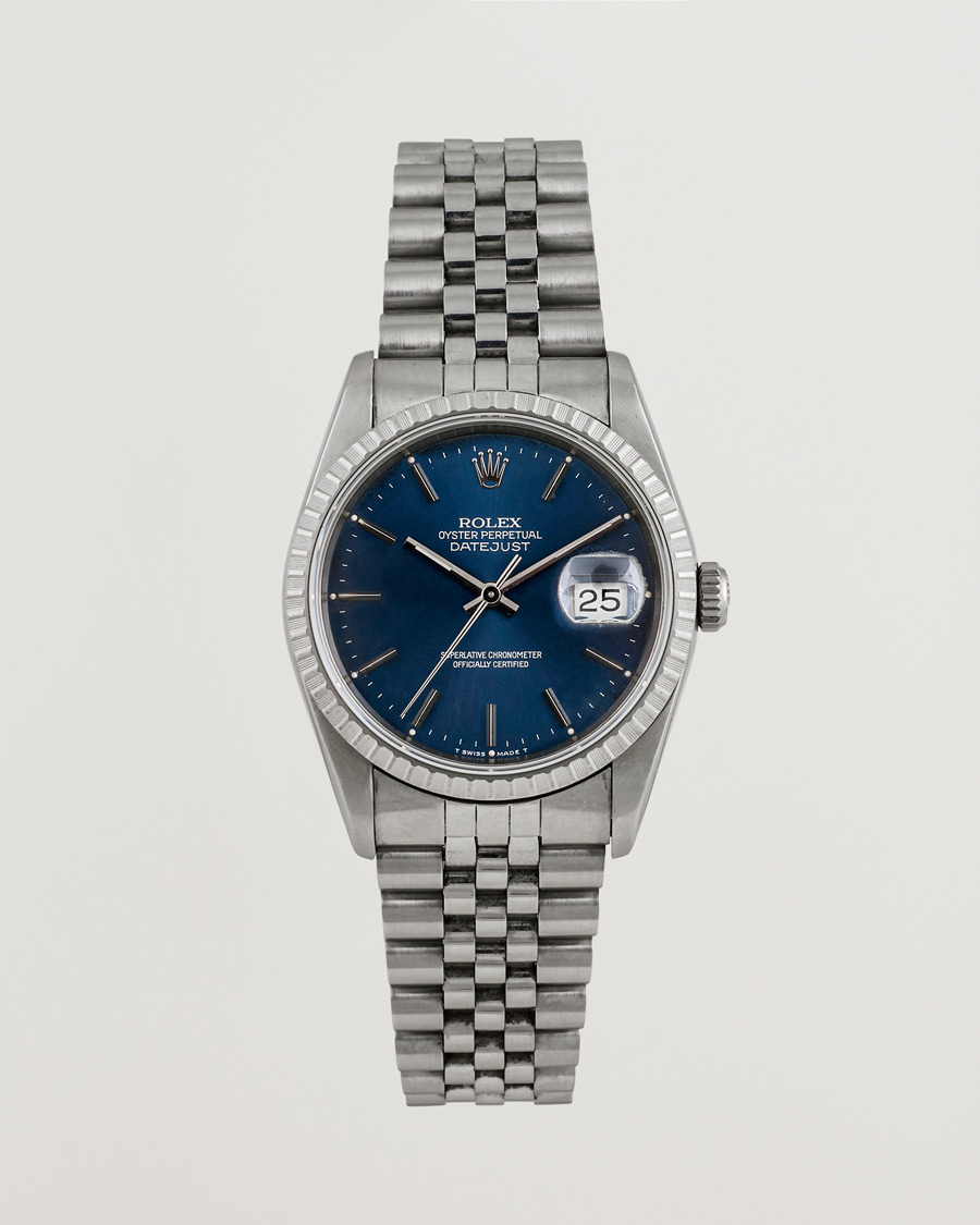 Herren | Rolex Pre-Owned Datejust 16220 | Rolex Pre-Owned | Datejust 16220