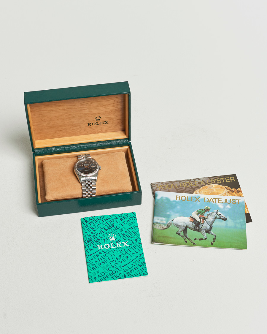 Herren | Rolex Pre-Owned Datejust 16220 | Rolex Pre-Owned | Datejust 16220