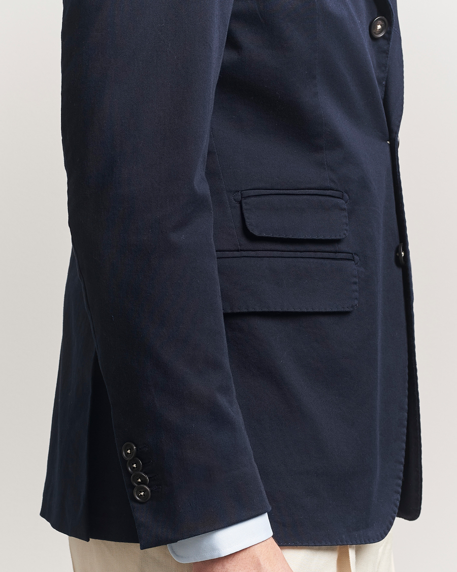 Herren | Sakkos | Massimo Alba | Sloop Cotton Blazer Navy