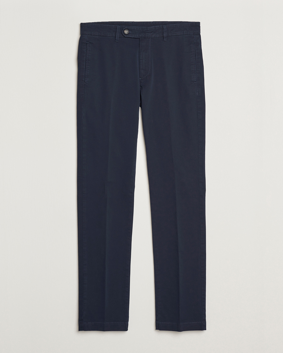 Herren | Hosen | Massimo Alba | Winch Cotton Trousers Navy