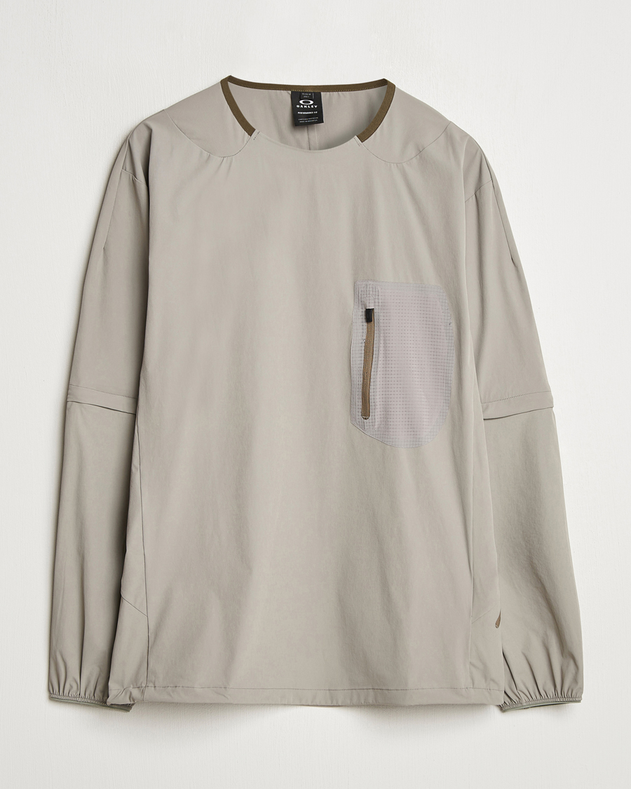 Herren | T-Shirts | Oakley | Latitude Flight Convert Shell T-shirt Boulder Green