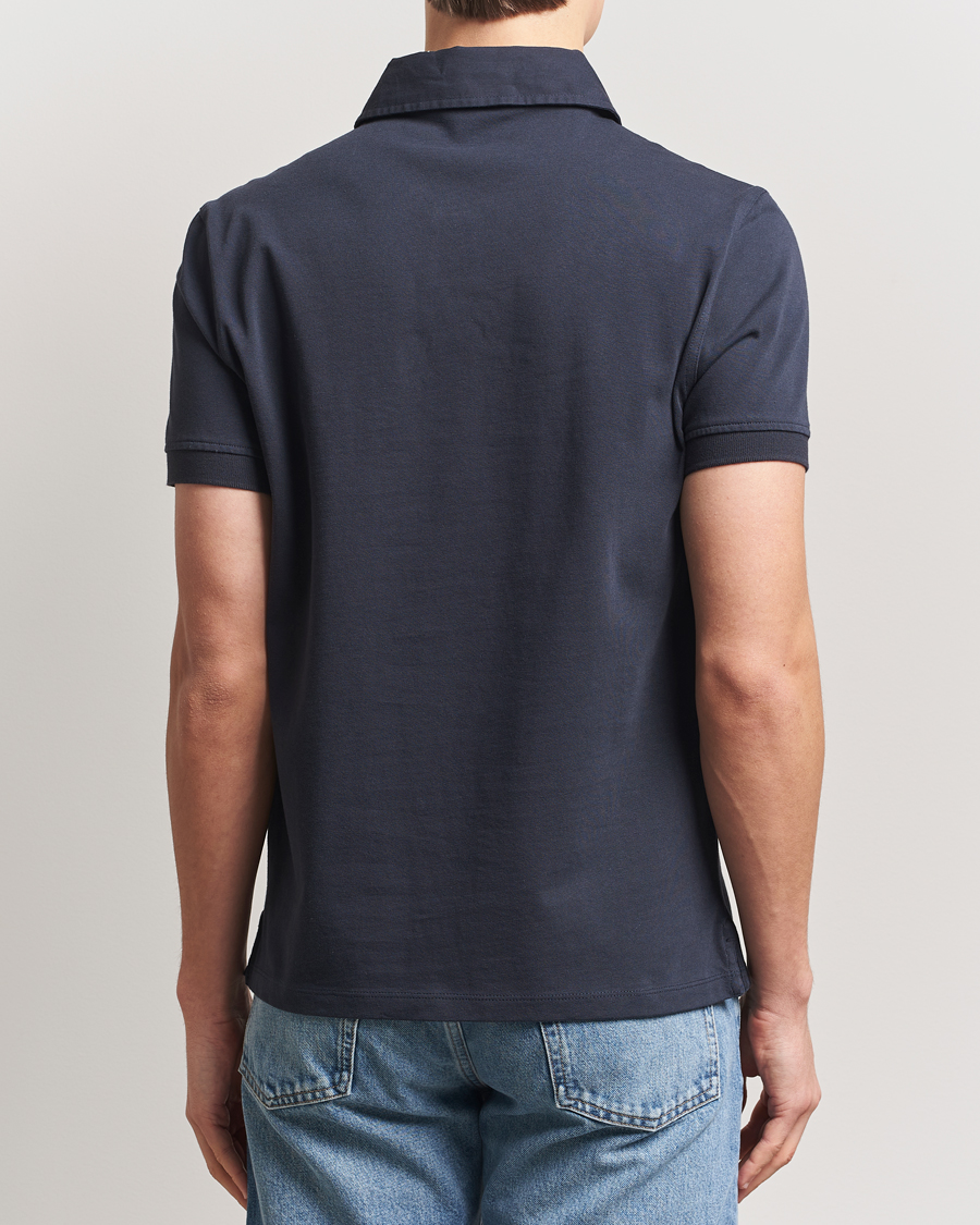 Herren | Poloshirts | Tiger of Sweden | Ronen Cotton Polo Light Ink