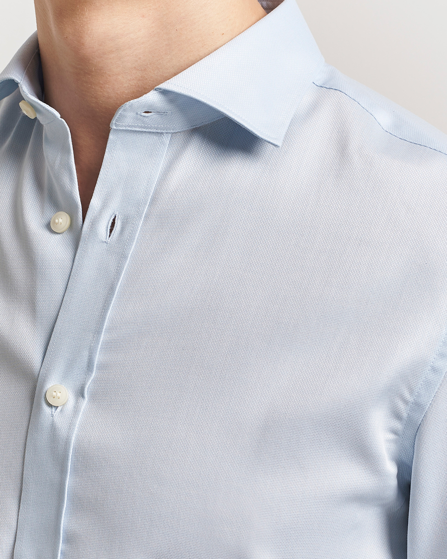 Herren | Hemden | Tiger of Sweden | Adley Cotton Shirt Light Blue