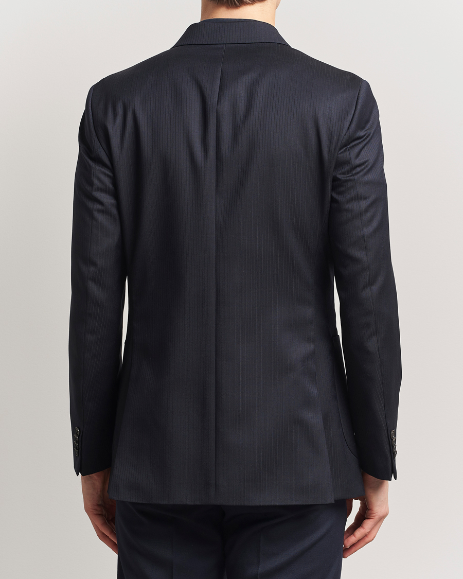 Herren | Sakkos | Tiger of Sweden | Joachim Wool Double Breasted Blazer Dark Ink