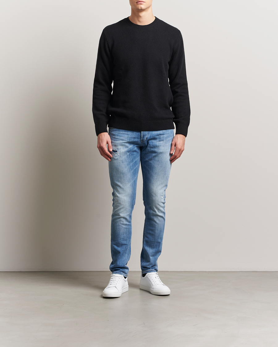 Herren | Jeans | Dondup | George Distressed Jeans Light Blue