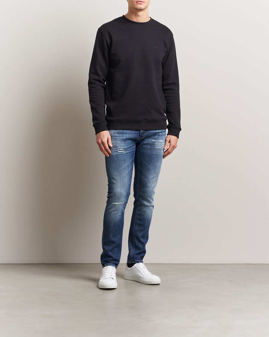 Herren | Jeans | Dondup | George Distressed Jeans Dark Blue