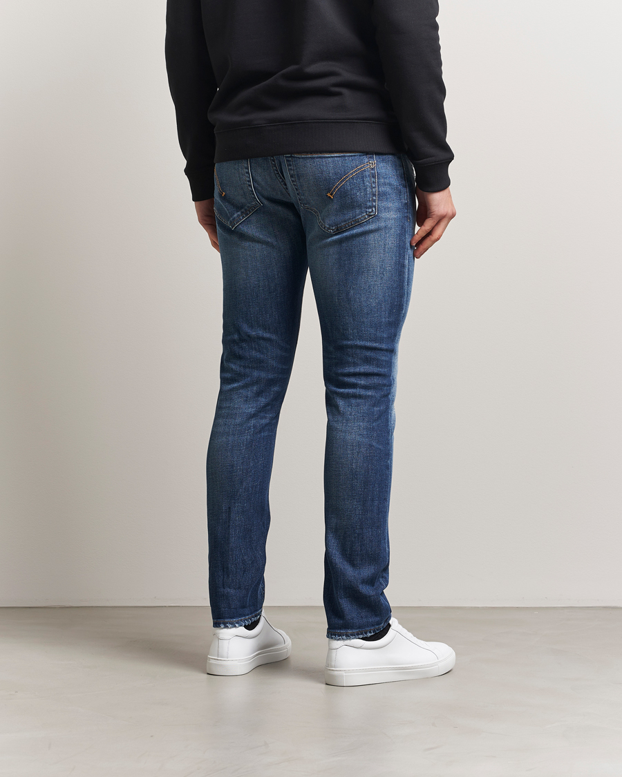 Herren | Jeans | Dondup | George Distressed Jeans Dark Blue