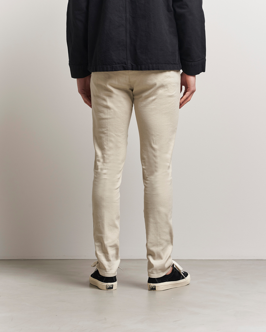 Herren | Hosen | Dondup | Gaubert Linen Stretch Chinos Ecru