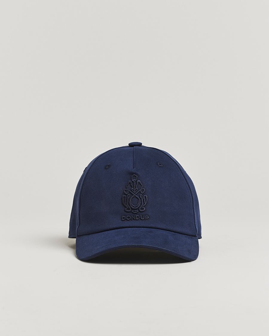 Herren | Dondup Logo Baseball Cap Navy | Dondup | Logo Baseball Cap Navy