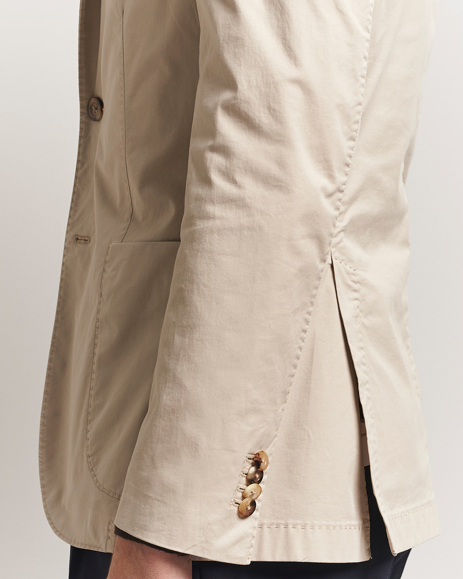 Herren | Sakkos | Boglioli | K Jacket Supima Cotton Blazer Beige