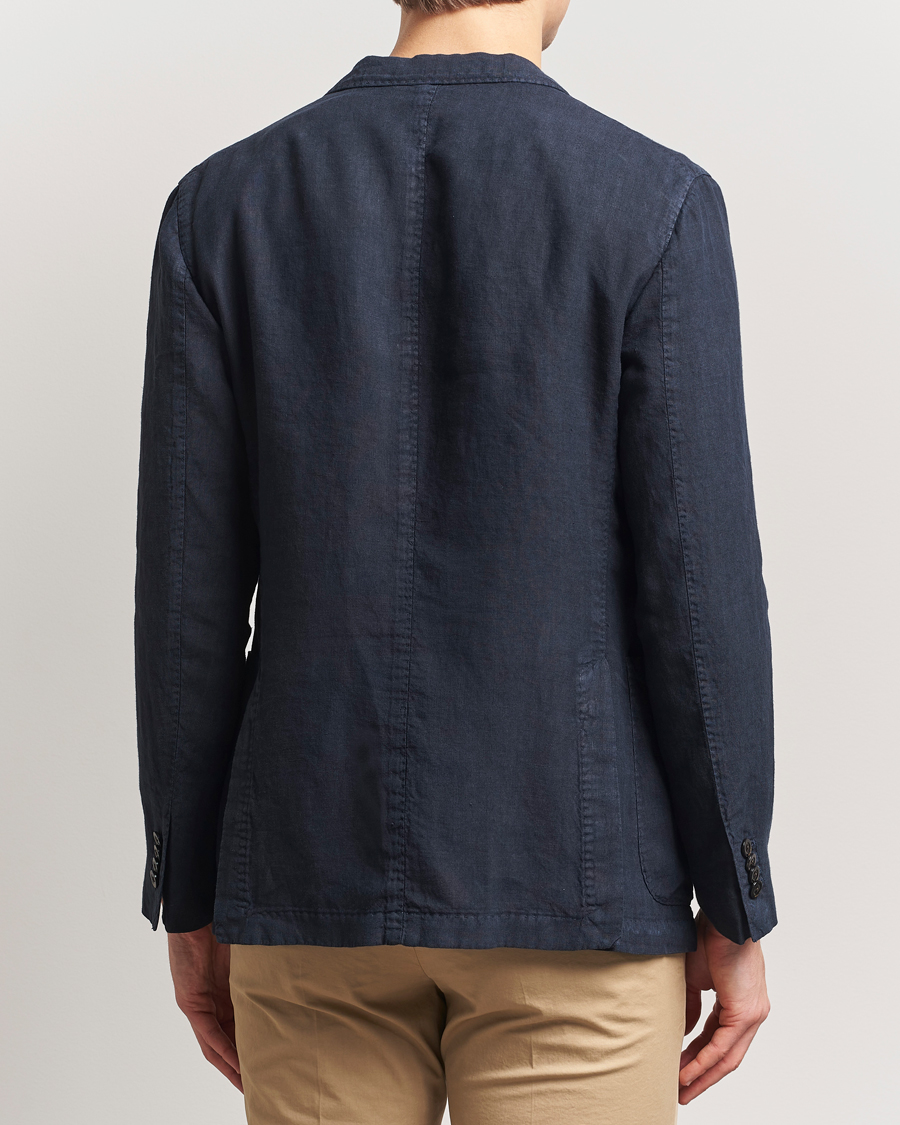 Herren | Sakkos | Boglioli | K Jacket Linen Blazer Navy