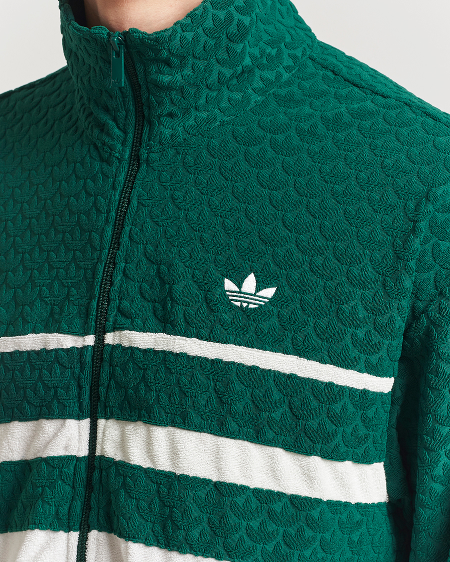 Herren | Pullover | adidas Originals | Q12 Monogram Track Jacket Green