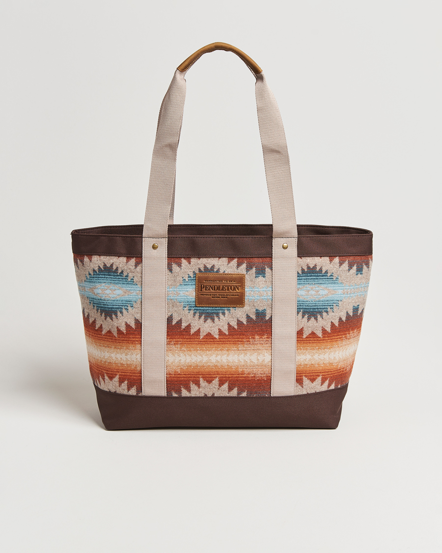 Herren | Pendleton Zip Tote Bag Sunset Pass Brown | Pendleton | Zip Tote Bag Sunset Pass Brown
