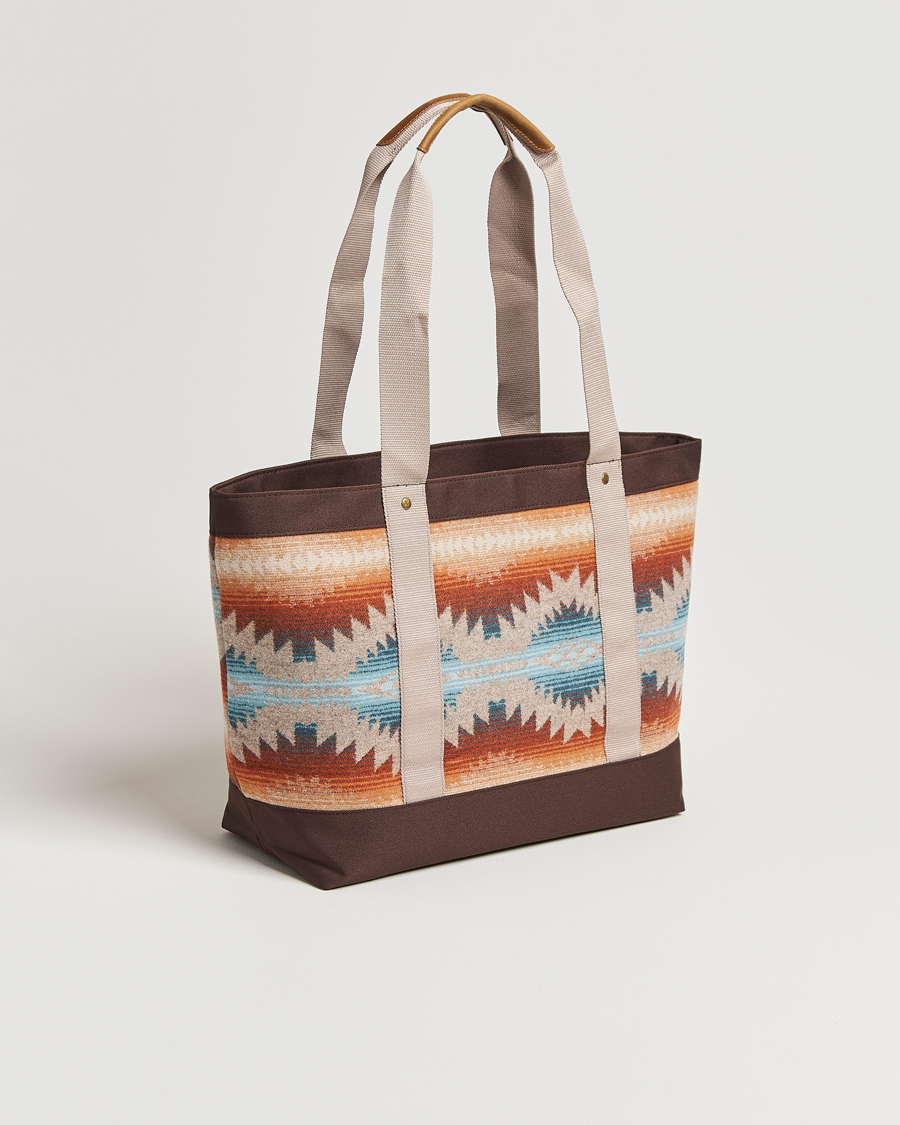 Herren | Pendleton Zip Tote Bag Sunset Pass Brown | Pendleton | Zip Tote Bag Sunset Pass Brown