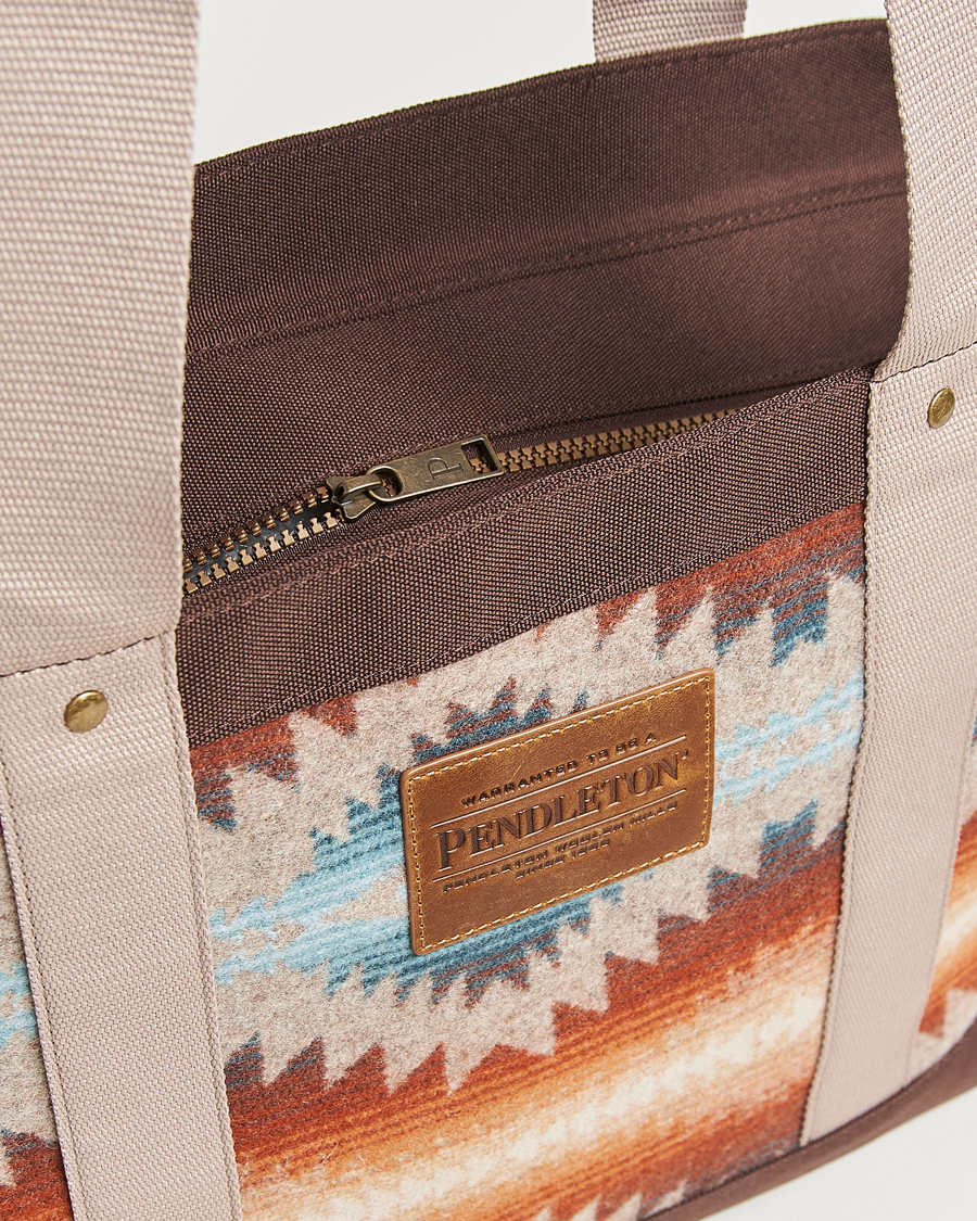 Herren | Pendleton Zip Tote Bag Sunset Pass Brown | Pendleton | Zip Tote Bag Sunset Pass Brown