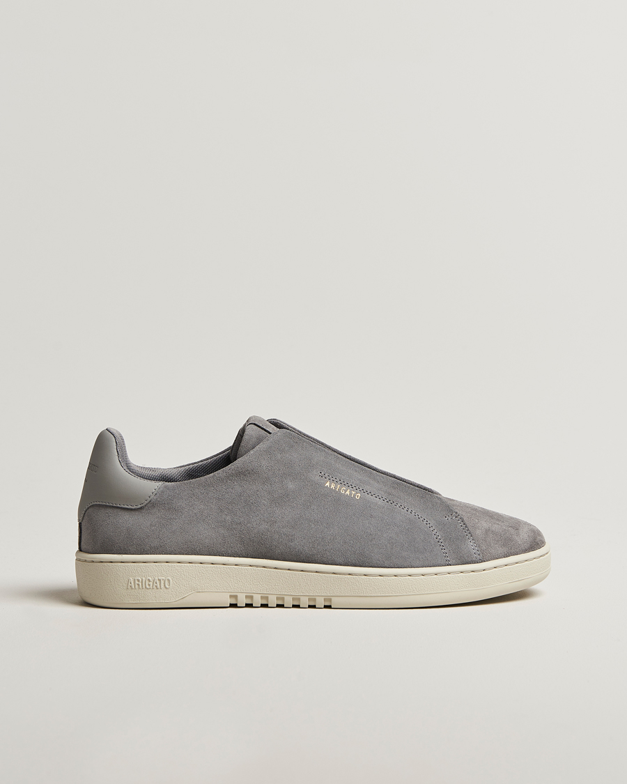 Herren | Sneaker | Axel Arigato | Dice Laceless Suede Sneaker Dark Grey