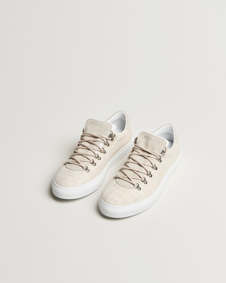 Herren | Diemme Marostica Low Linen Sneaker Natural | Diemme | Marostica Low Linen Sneaker Natural