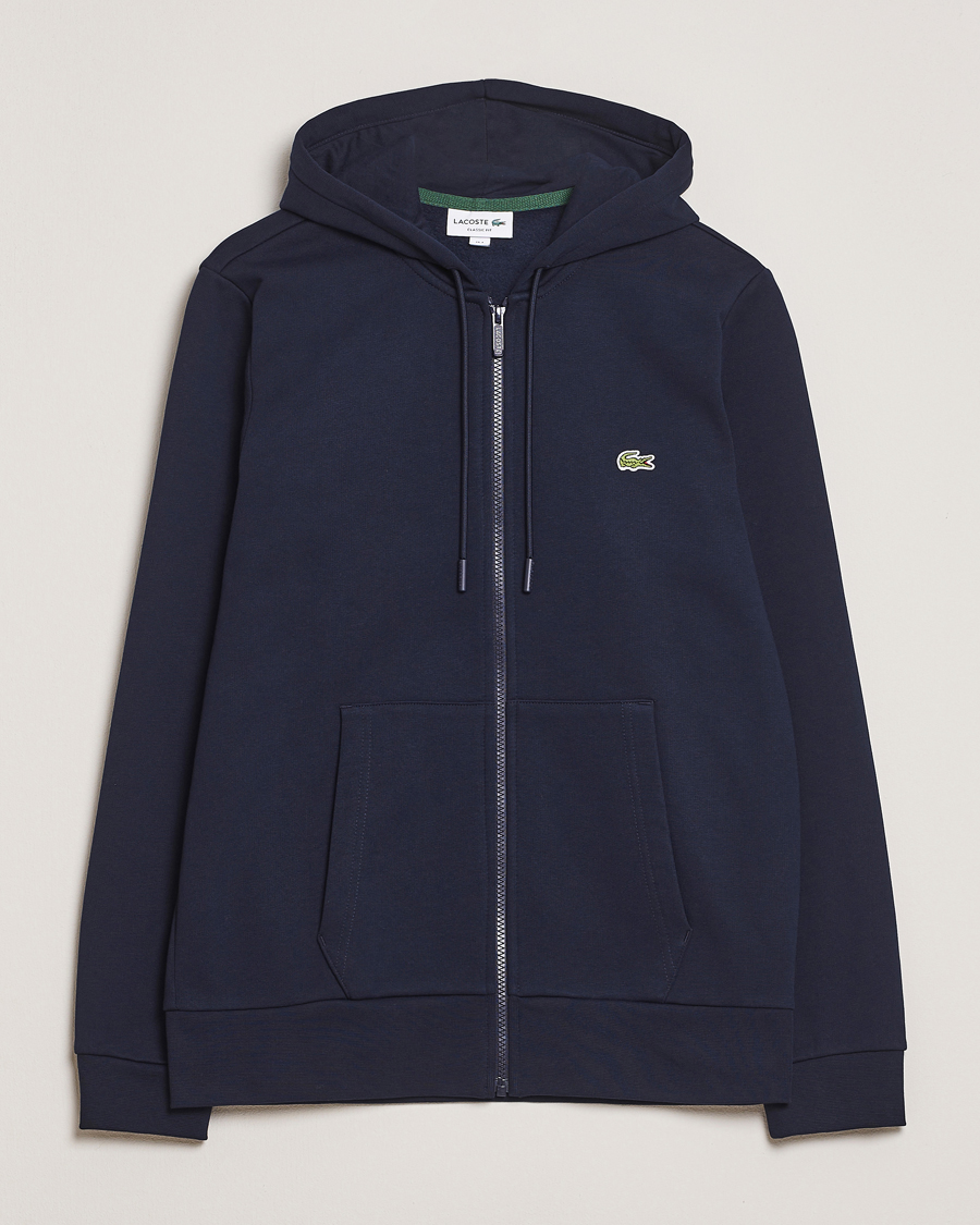 Herren | Pullover | Lacoste | Full Zip Hoodie Navy Blue