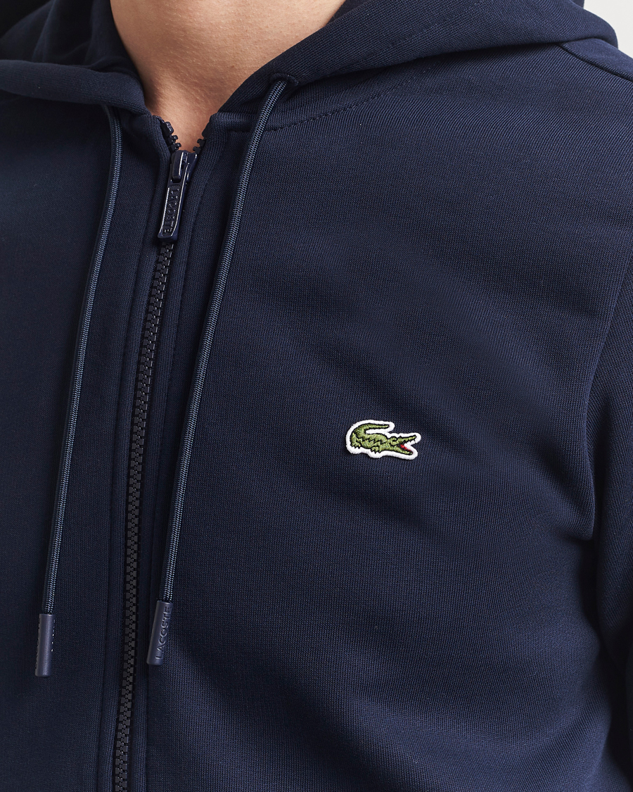 Herren | Pullover | Lacoste | Full Zip Hoodie Navy