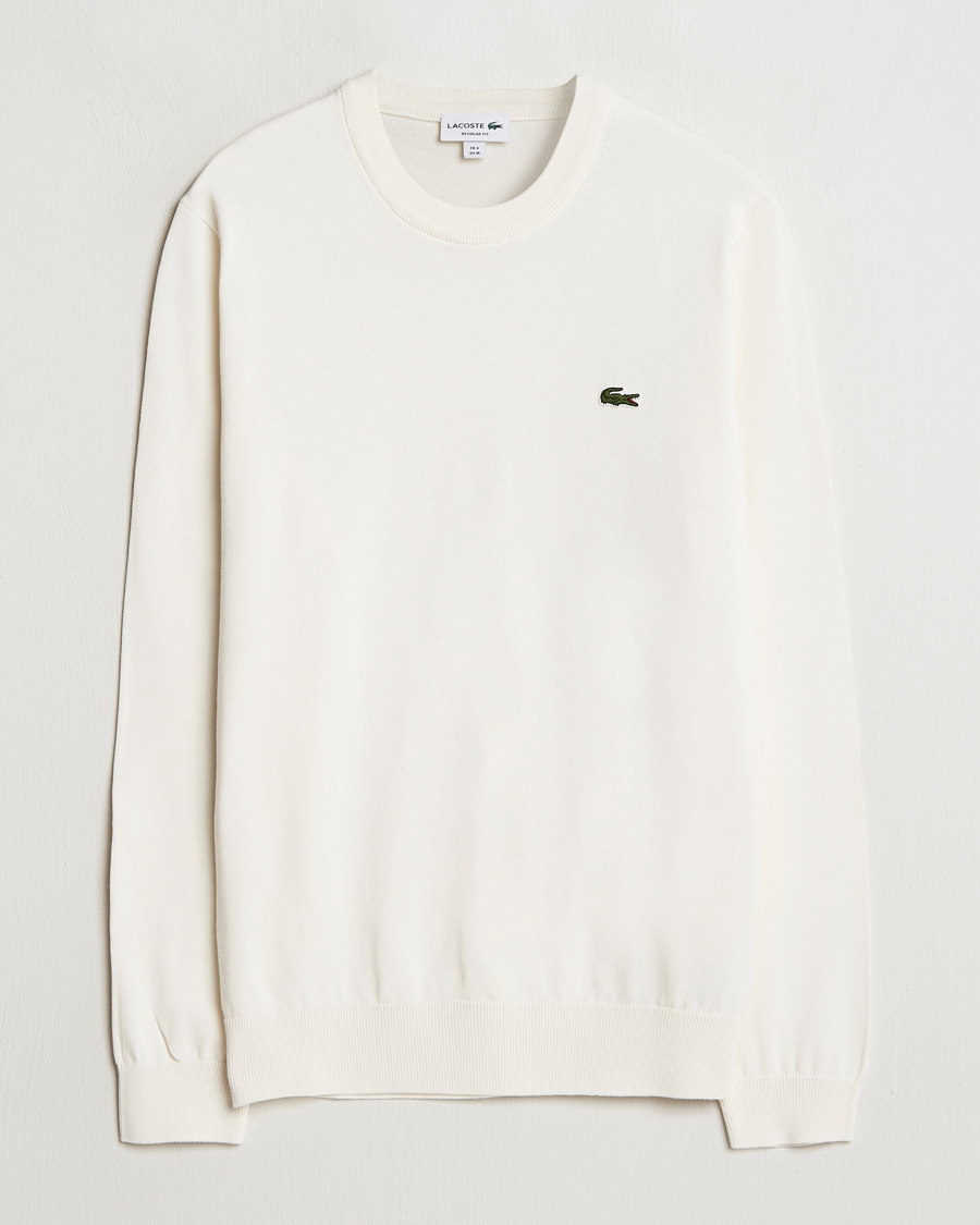 Herren | Pullover | Lacoste | Cotton Knitted Sweater Flour
