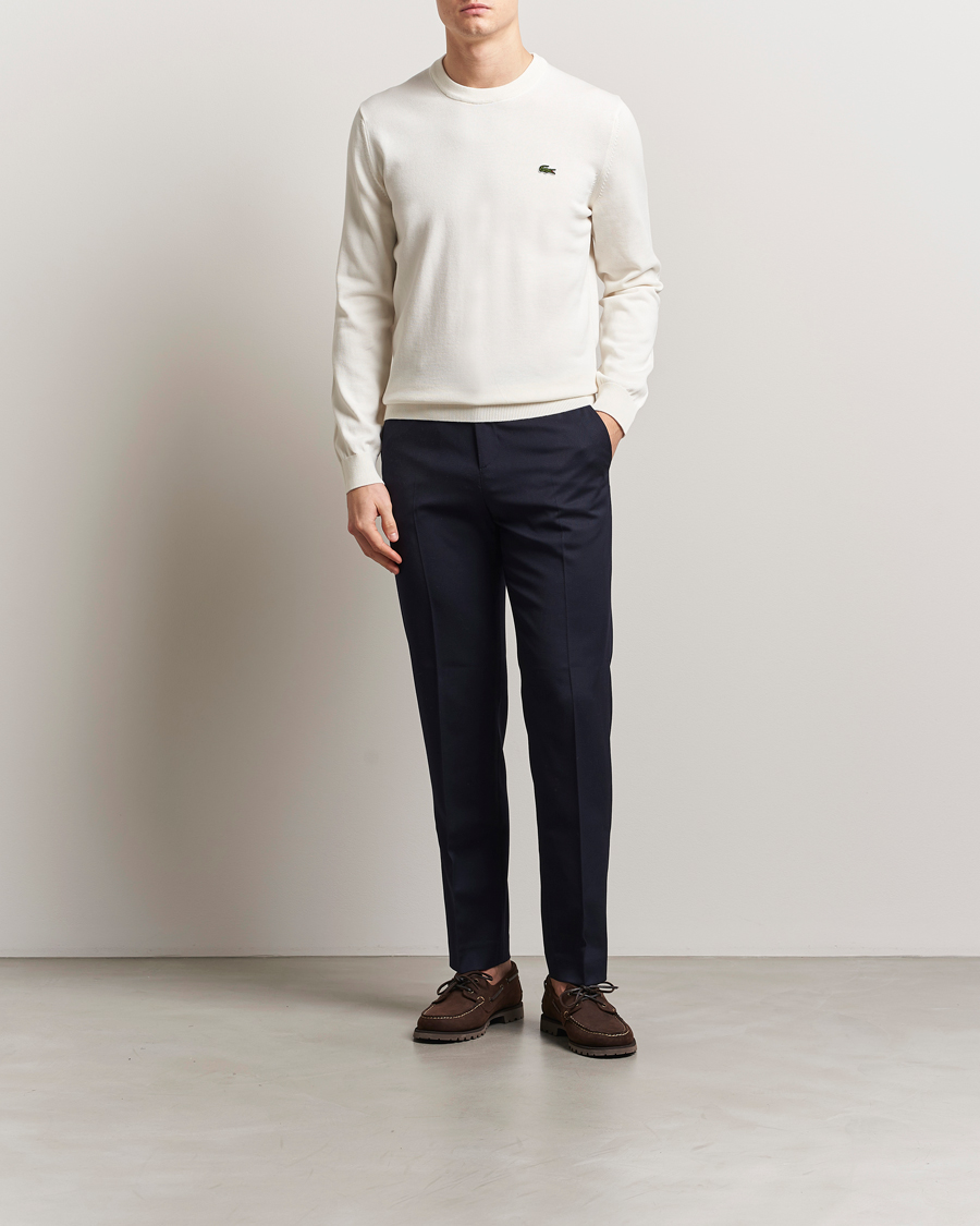 Herren | Pullover | Lacoste | Cotton Knitted Sweater Flour