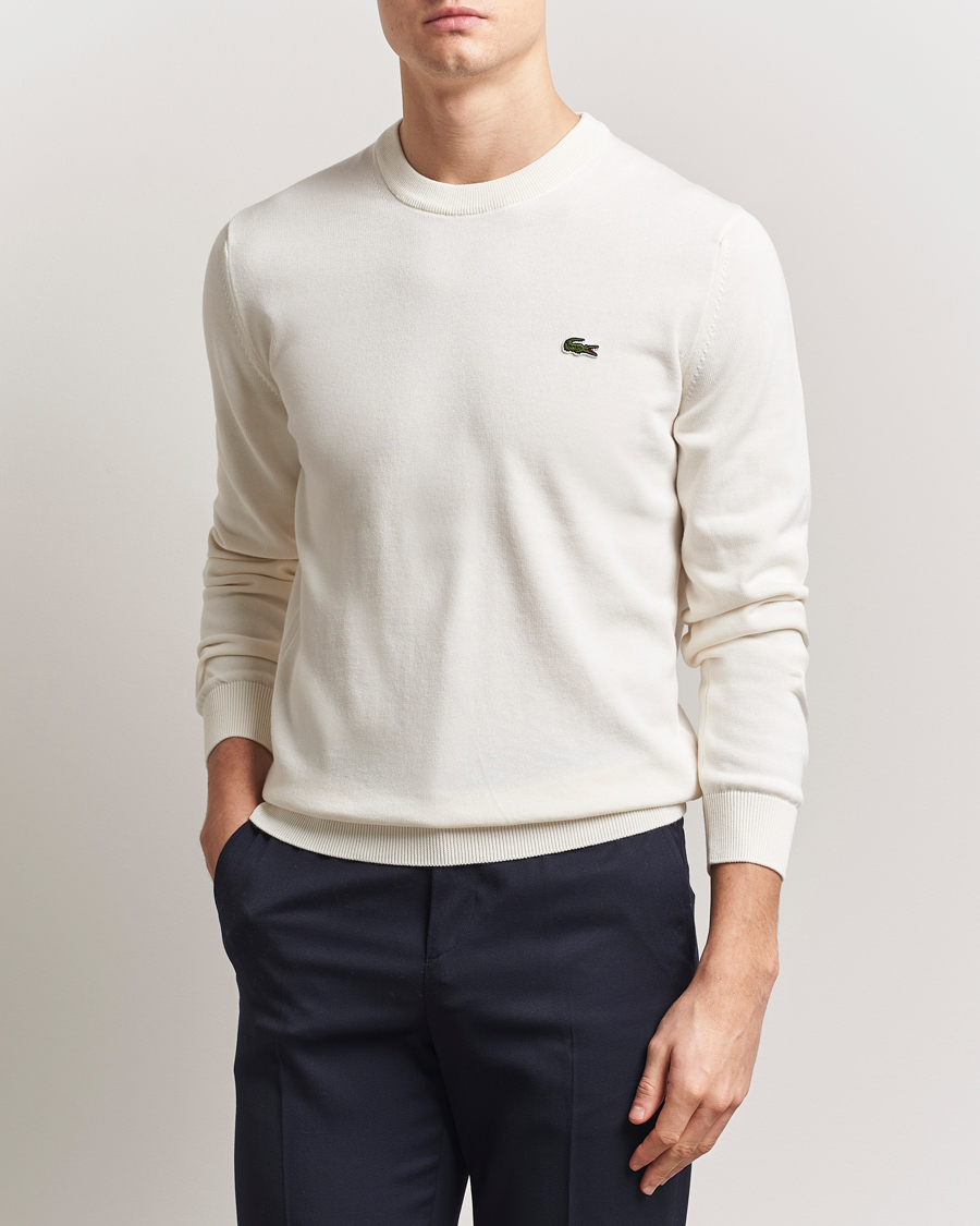 Herren | Pullover | Lacoste | Cotton Knitted Sweater Flour