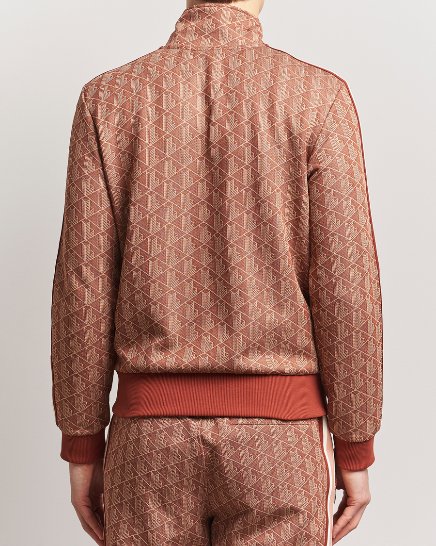 Herren | Pullover | Lacoste | Monogram Full Zip Track Jacket Iberis/Latte