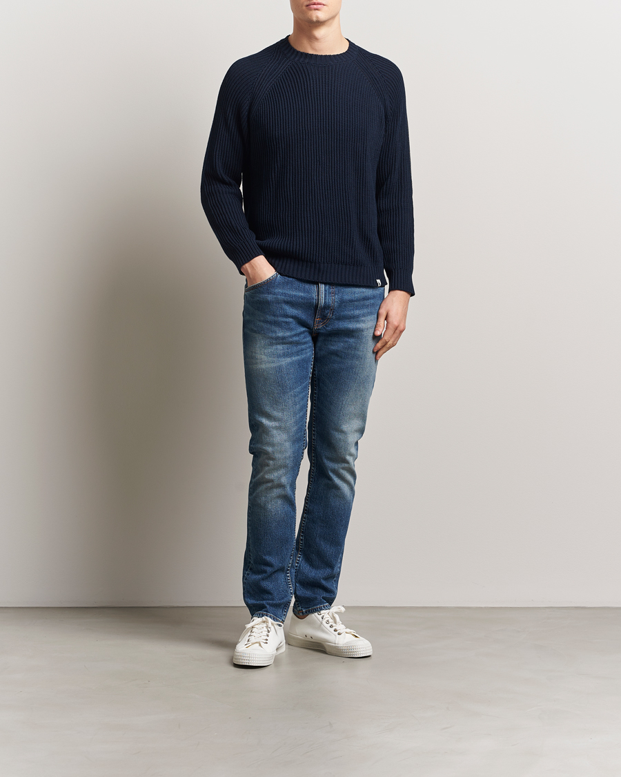 Herren | Jeans | Nudie Jeans | Lean Dean Jeans Worn In Selvage