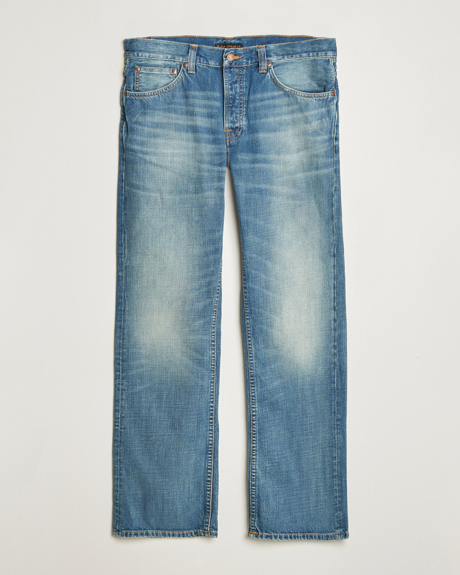 Herren | Jeans | Nudie Jeans | Flare Glenn Jeans Streaky Worn