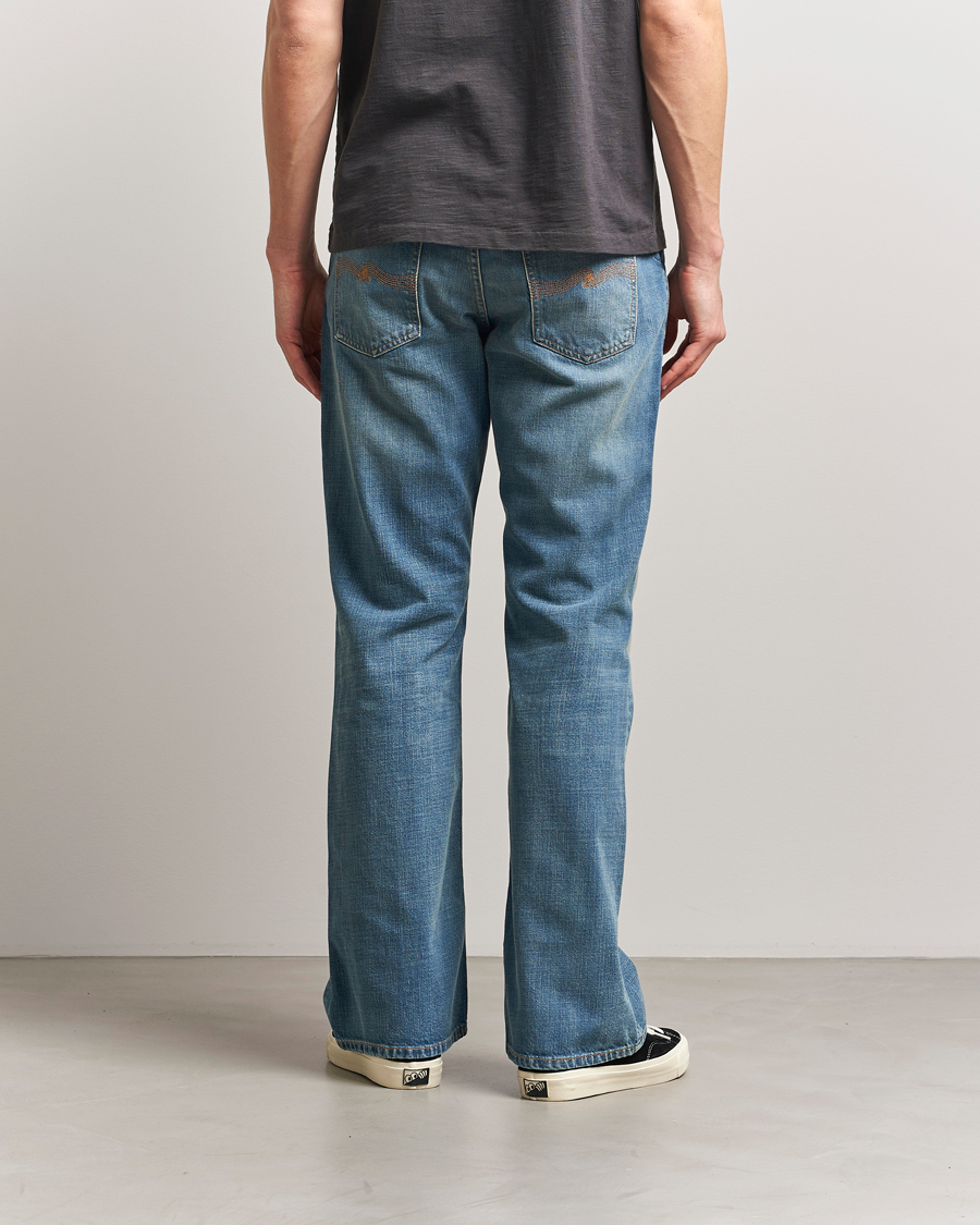 Herren | Jeans | Nudie Jeans | Flare Glenn Jeans Streaky Worn