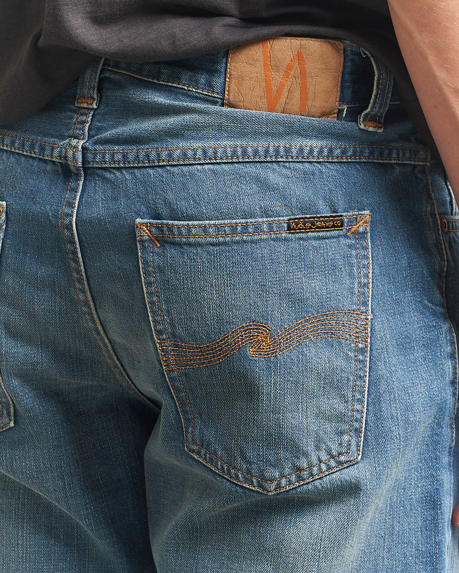 Herren | Jeans | Nudie Jeans | Flare Glenn Jeans Streaky Worn