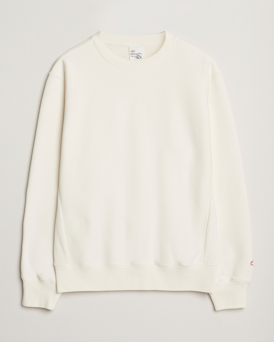 Herren | Pullover | Nudie Jeans | Hasse Crew Neck Sweatshirt Ecru